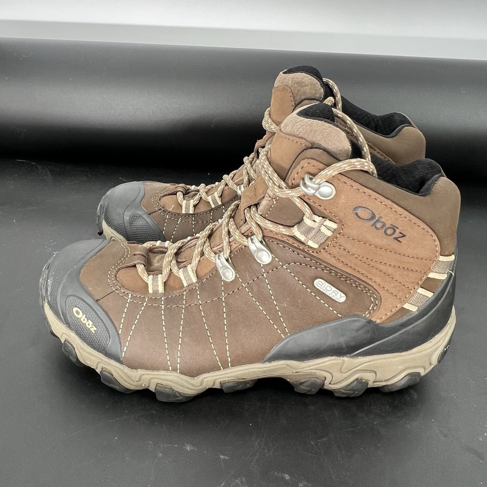 Oboz Women's Bridger Mid B-Dry Waterproof Hiking Boots Size 9 Excellent Cond